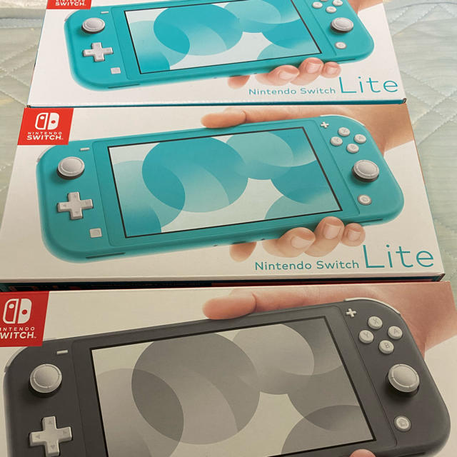 希少 黒入荷！ Switch 【新品・24時間以内発送】Nintendo Lite 3点 本体 家庭用ゲーム機本体