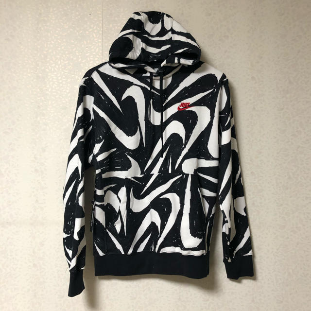 【入手困難】NIKE/ナイキ 総柄 パーカー【XL】