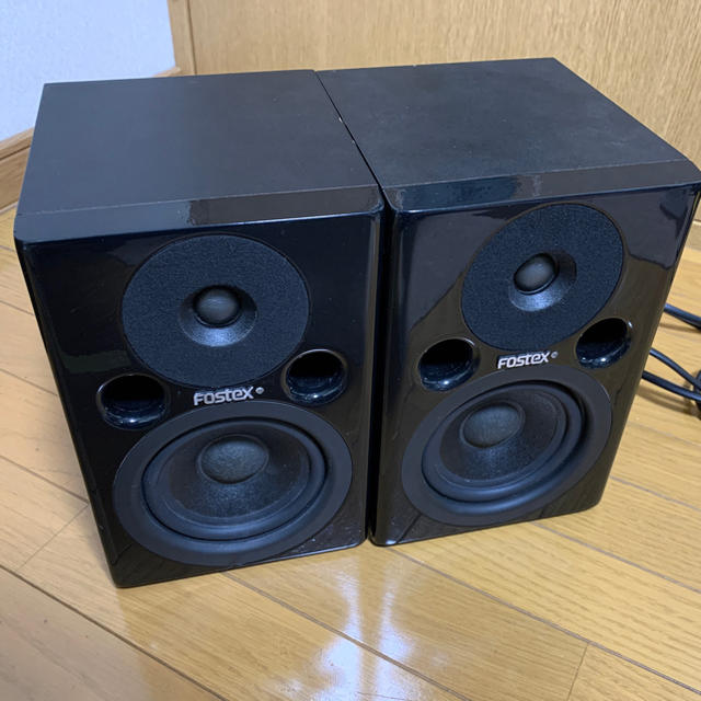 Fostex モニタースピーカー PM0.4 ペア ケーブルおまけ - スピーカー