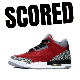 ナイキ(NIKE)のNIKE  AIR JORDAN 3 RETRO SE GS 23cm(スニーカー)