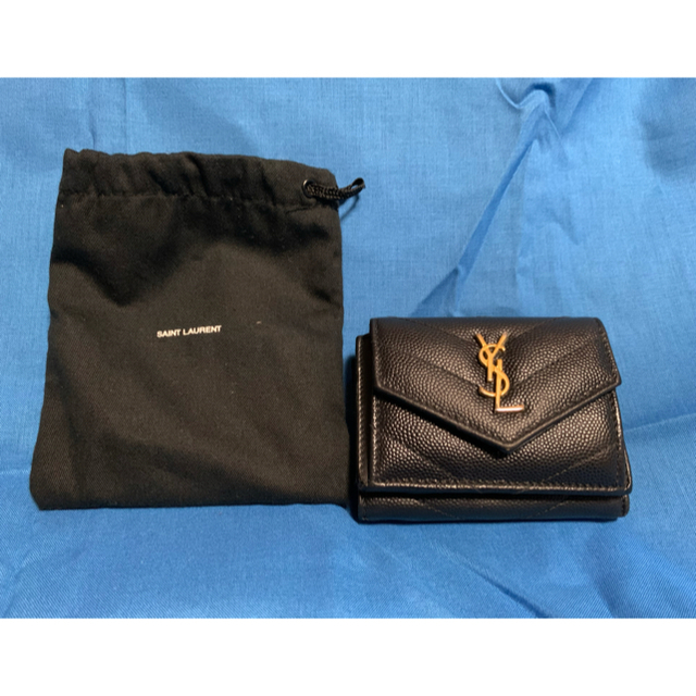 Saint Laurent - 最終値引きです。サンローラン 三つ折り財布 早いものがち！の通販 by pile's shop｜サンローランならラクマ