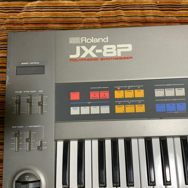 Roland(ローランド)の名機！ローランド・最終アナログシンセサイザー！モデル・ＪＸ-8P！ 楽器の鍵盤楽器(キーボード/シンセサイザー)の商品写真