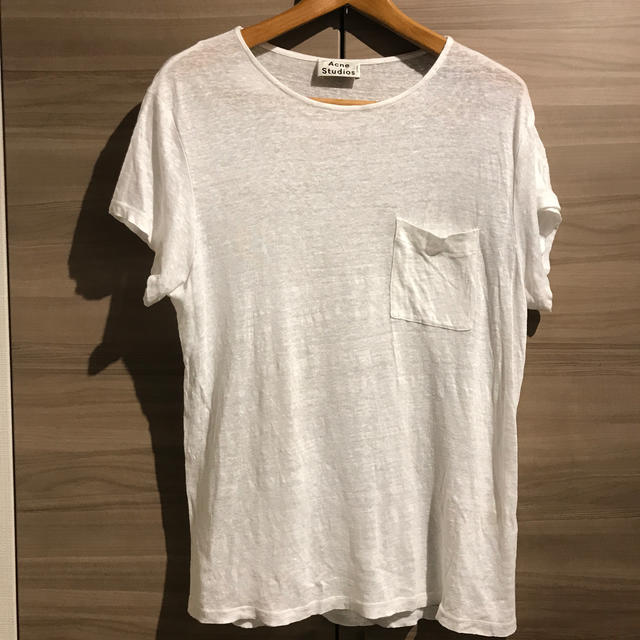 ACNE(アクネ)のACNE Tシャツ リネン メンズのトップス(Tシャツ/カットソー(半袖/袖なし))の商品写真