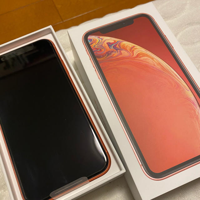 【新品】iPhone XR 128 コーラルSIMフリー