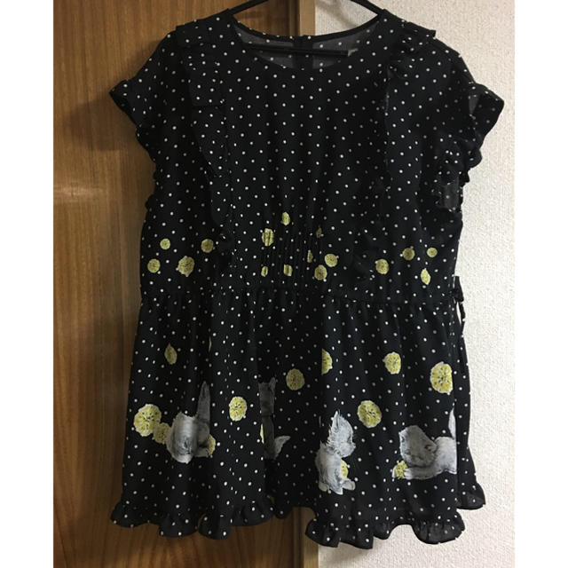 franche lippee(フランシュリッペ)の美品＊フランシュリッペ ポンポンキャット チュニック FL5 レディースのトップス(チュニック)の商品写真