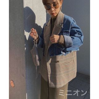 アメリヴィンテージ(Ameri VINTAGE)のAmeri VINTAGE VEST LAYERED DENIM JACKET(Gジャン/デニムジャケット)