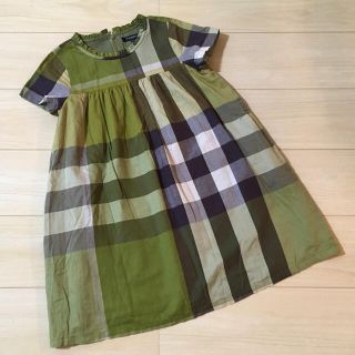 BURBERRY(ワンピース ・ グリーン・カーキ/緑色系)のフリマ BURBERRY(ワンピース ・ グリーン・カーキ/緑色系)のフリマ