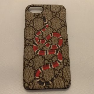 グッチ(Gucci)のGUCCI グッチ iPhoneケース 6 7 8 対応 蛇【新品未使用】(iPhoneケース)