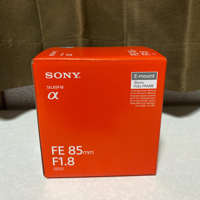 ソニー SEL85F18 FE 85mm F1.8 sony レンズ(単焦点)