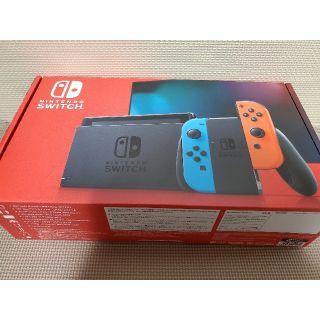 ニンテンドウ(任天堂)のNintendo Switch JOY-CON(L) ネオンブルー/(R) ネオ(家庭用ゲーム機本体)