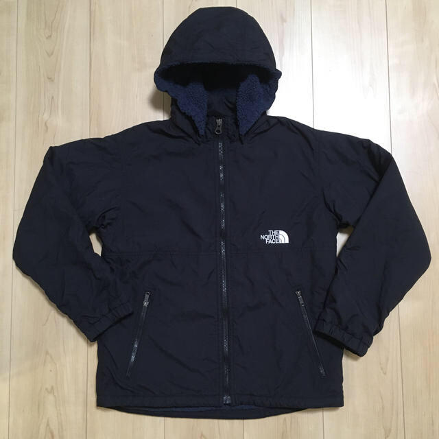 THE NORTH FACE(ザノースフェイス)のノースフェイス ジュニア ノマド 130 ブラック キッズ/ベビー/マタニティのキッズ服男の子用(90cm~)(ジャケット/上着)の商品写真