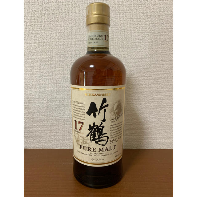 ニッカウヰスキー(ニッカウイスキー)の竹鶴17年　箱あり 食品/飲料/酒の酒(ウイスキー)の商品写真