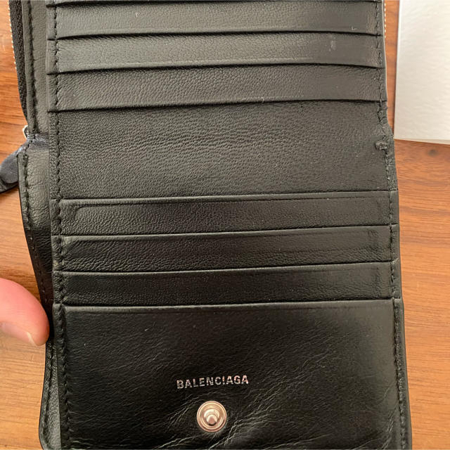 Balenciaga(バレンシアガ)のBALENCIAGA バレンシアガ　二つ折り財布　BILLFOLD 黒 メンズのファッション小物(折り財布)の商品写真