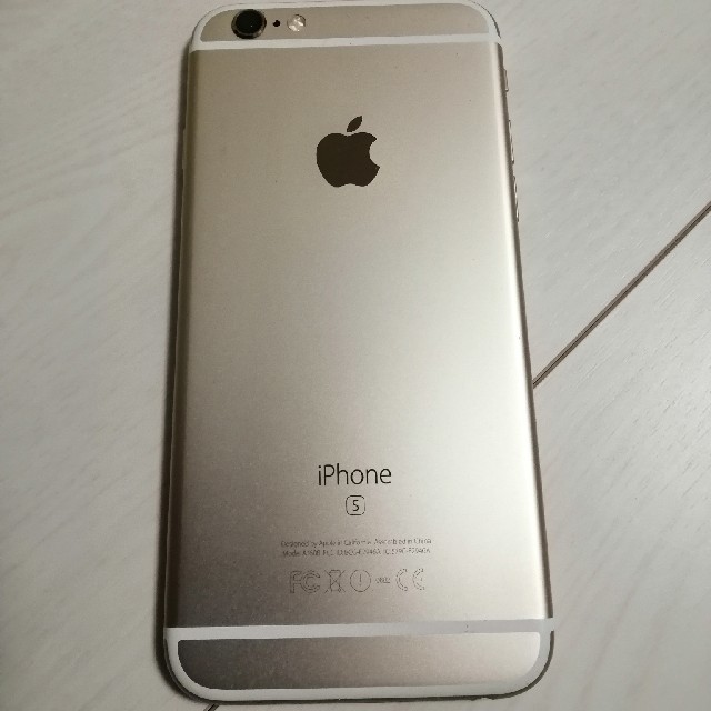 【美品】iPhone 6s simフリー 本体 64GB Gold