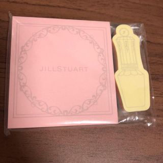 ジルスチュアート(JILLSTUART)の【新品未使用】JILLSTUART ジルスチュアート　オリジナルメモ付箋2種(ノート/メモ帳/ふせん)