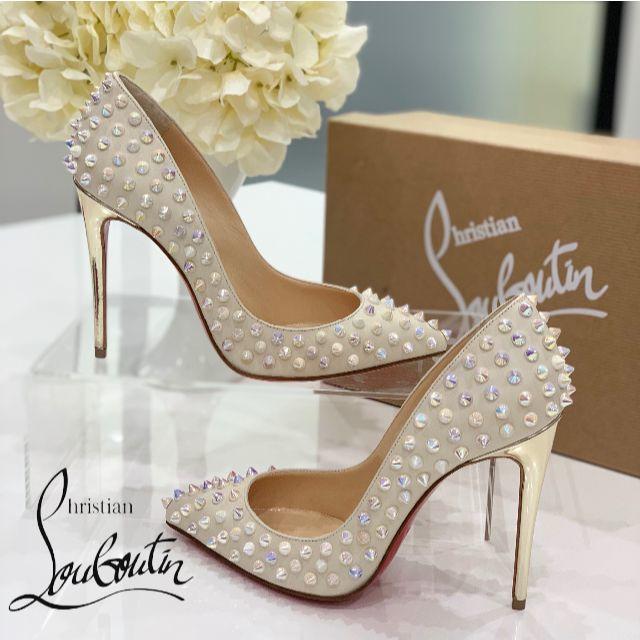 日本最級 Louboutin Christian - オーロラ パンプス スパイク