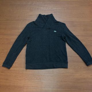 ラコステ(LACOSTE)のラコステ　アウター　濃いグレー　サイズ→5 used(ニット/セーター)