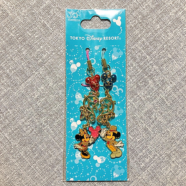 Disney(ディズニー)のディズニー　ペアストラップ エンタメ/ホビーのアニメグッズ(ストラップ)の商品写真