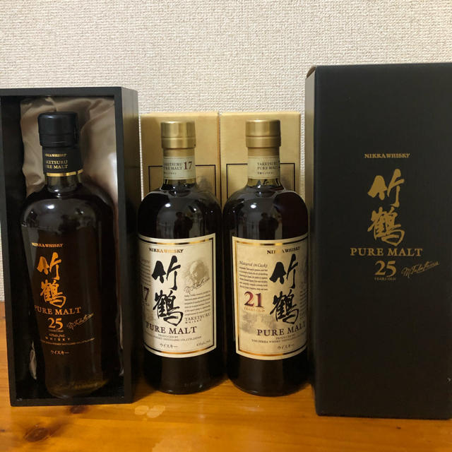 竹鶴21年 3本セット