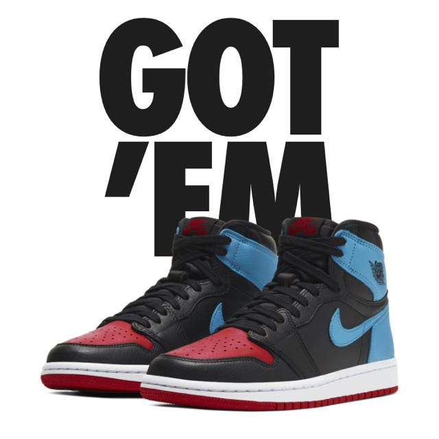 日本買付 WMNS AIR JORDAN 1 POWDER BLUE/GYM RED 26