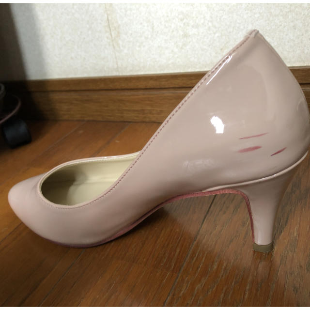 ♪  ピンクベージュ レディースの靴/シューズ(ハイヒール/パンプス)の商品写真
