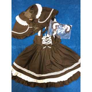 アンジェリックプリティー(Angelic Pretty)の2019年福袋 sweet bearスカートセット(ひざ丈スカート)