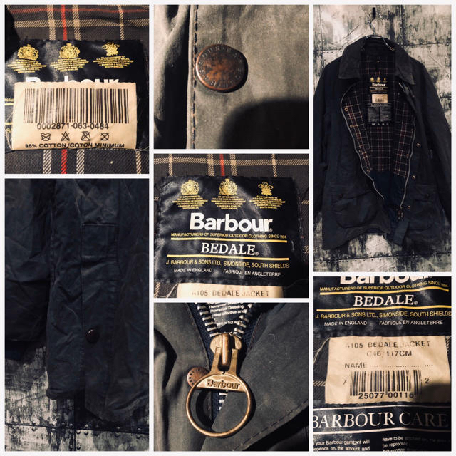 Barbour(バーブァー)のBarbour バブアー BEDALE SL ビデイル C46 NAVY 紺 メンズのジャケット/アウター(ミリタリージャケット)の商品写真