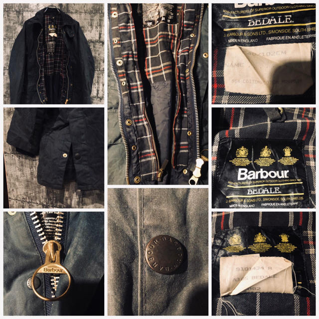 Barbour(バーブァー)の90s Barbour バブアー BEDALEビデイル C40 オイルジャケット メンズのジャケット/アウター(ミリタリージャケット)の商品写真