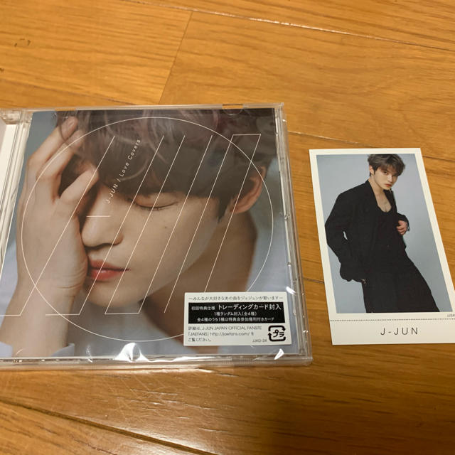 JYJ(ジェイワイジェイ)のLove Covers ジェジュン トレカ付 エンタメ/ホビーのCD(ポップス/ロック(邦楽))の商品写真