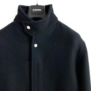 希少ꕤ JIL SANDER NAVY ジルサンダー ショートコート ジャケット