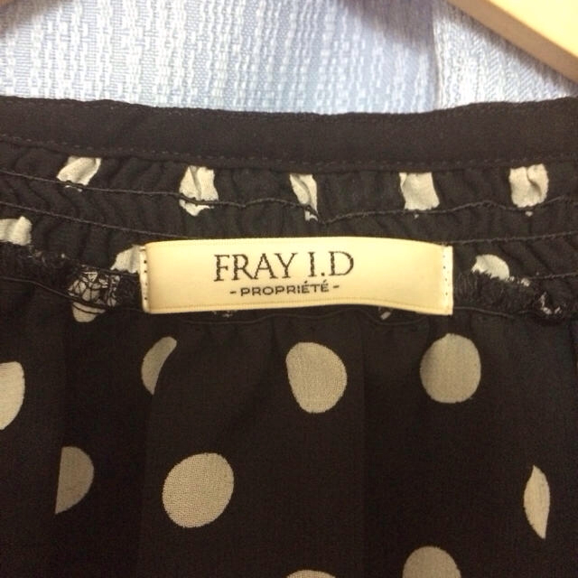 FRAY I.D(フレイアイディー)のFRAY I.D シースルー水玉ブルゾン レディースのジャケット/アウター(ブルゾン)の商品写真