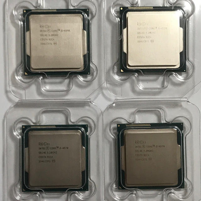 ()Intel Core i5 4570 3.2GHz 4個セット