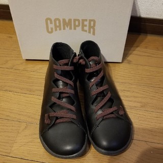 カンペール(CAMPER)の美品CAMPER peu cami革靴　38(ローファー/革靴)