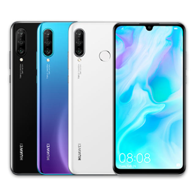 HUAWAY P30 lite 青 新品未開封
