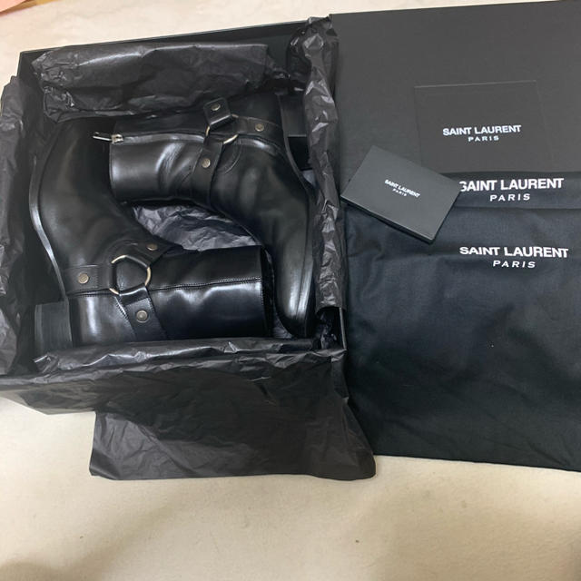 Saint Laurent wyatt boot サンローラン リングブーツメンズ