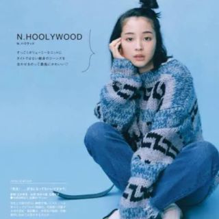 エヌハリウッド(N.HOOLYWOOD)のエヌハリウッド　カウチンニット　広瀬すず着用色違い(ニット/セーター)