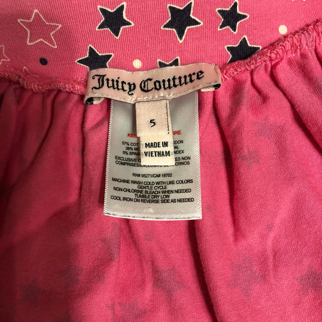Juicy Couture(ジューシークチュール)のjuicy couture  スカート　5歳 キッズ/ベビー/マタニティのキッズ服女の子用(90cm~)(スカート)の商品写真
