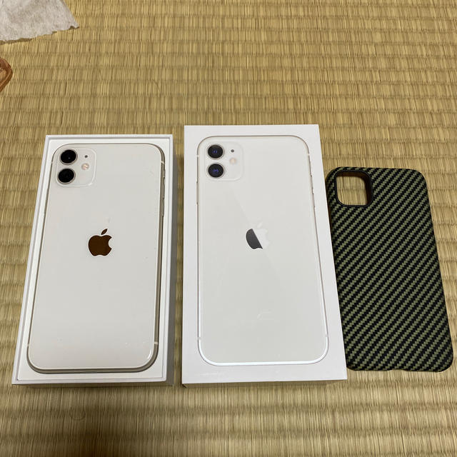 肌触りがいい Apple - iPhone 11 ホワイト 64GB docomo SIMロック解除