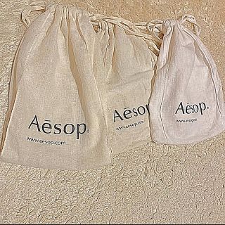 イソップ(Aesop)のAesop ミニサイズ巾着　1枚(ショップ袋)