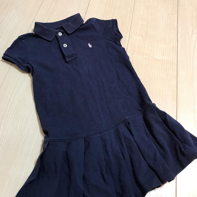 Ralph Lauren(ラルフローレン)のラルフローレン プリーツワンピース 110 キッズ/ベビー/マタニティのキッズ服女の子用(90cm~)(ワンピース)の商品写真