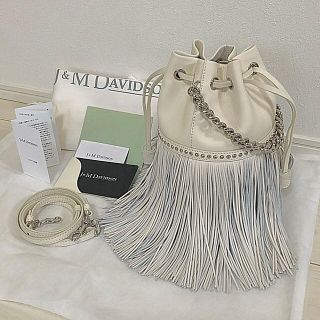 ジェイアンドエムデヴィッドソン(J&M DAVIDSON)の【説明欄】必読　J&M DAVIDSON ミニフリンジカーニバル(ハンドバッグ)