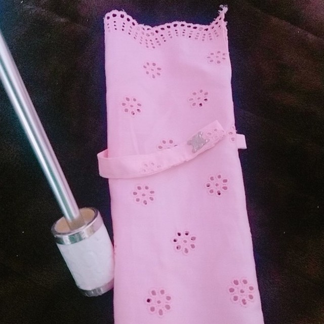 celine(セリーヌ)のCELINE  日傘  ピンク レディースのファッション小物(傘)の商品写真