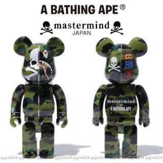 メディコムトイ(MEDICOM TOY)の★mastermind JAPAN×BAPE★BE@RBRICK 新品未使用(その他)