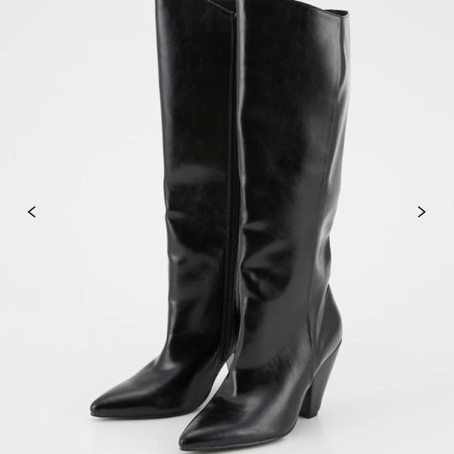 SLY(スライ)のPOINTED MIDI BOOTS 【SLY】 レディースの靴/シューズ(ブーツ)の商品写真