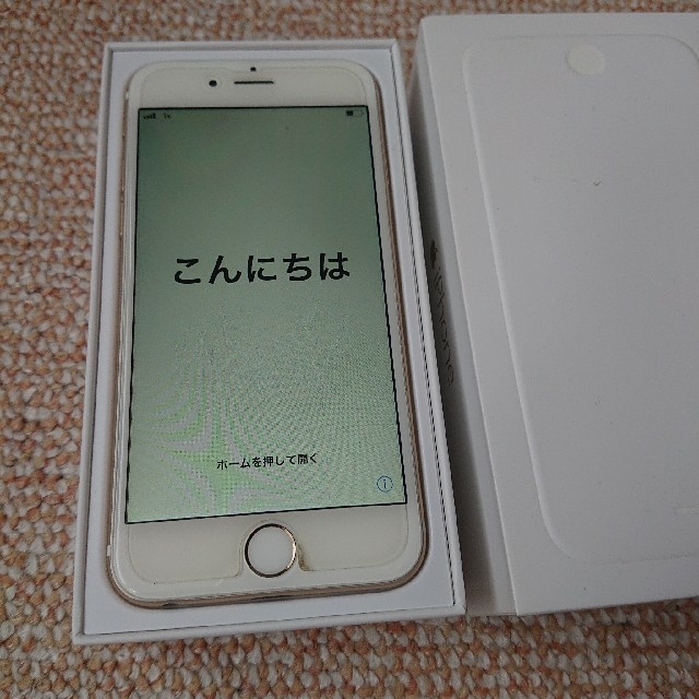 iPhone6 16GB gold au