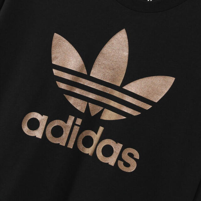 adidas(アディダス)の【新品】アディダスオリジナルス 長袖Tシャツ サイズL ブラック メンズのトップス(Tシャツ/カットソー(七分/長袖))の商品写真