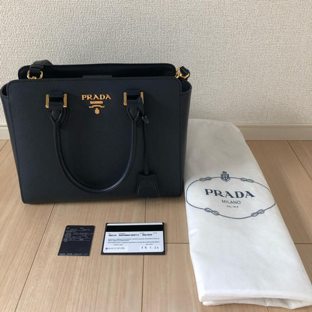 高級ブランド PRADA - NYA PRADA(プラダ) サフィアーノ レザー 2way