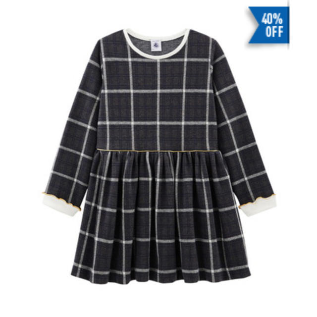 PETIT BATEAU(プチバトー)の☆プチバトー☆ワンピース　4歳サイズ　新品タグ付き キッズ/ベビー/マタニティのキッズ服女の子用(90cm~)(ワンピース)の商品写真