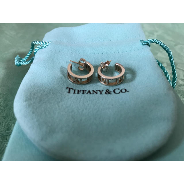 ピアスTiffany ティファニー アトラス　オープン　フープ　ピアス