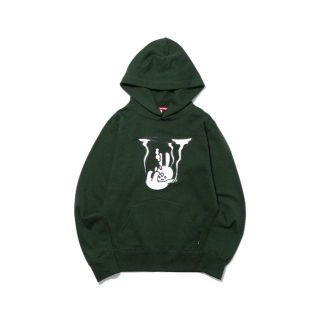 キューン(CUNE)の新品タグ付き!! CUNE キューン PULL PARKA 水中(GREEN)S(パーカー)